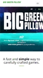 Mobile Screenshot of biggreenpillow.com